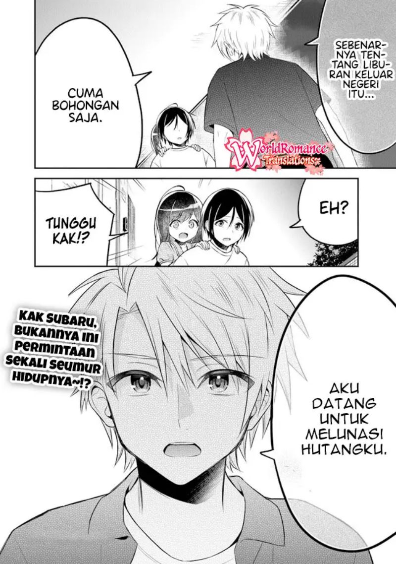Yuujin ni 500 Yen Kashitara Shakkin no Kata ni Imouto wo Yokoshite Kita Nodakeredo, Ore wa Ittai Dou Sureba Iindarou chapter 8