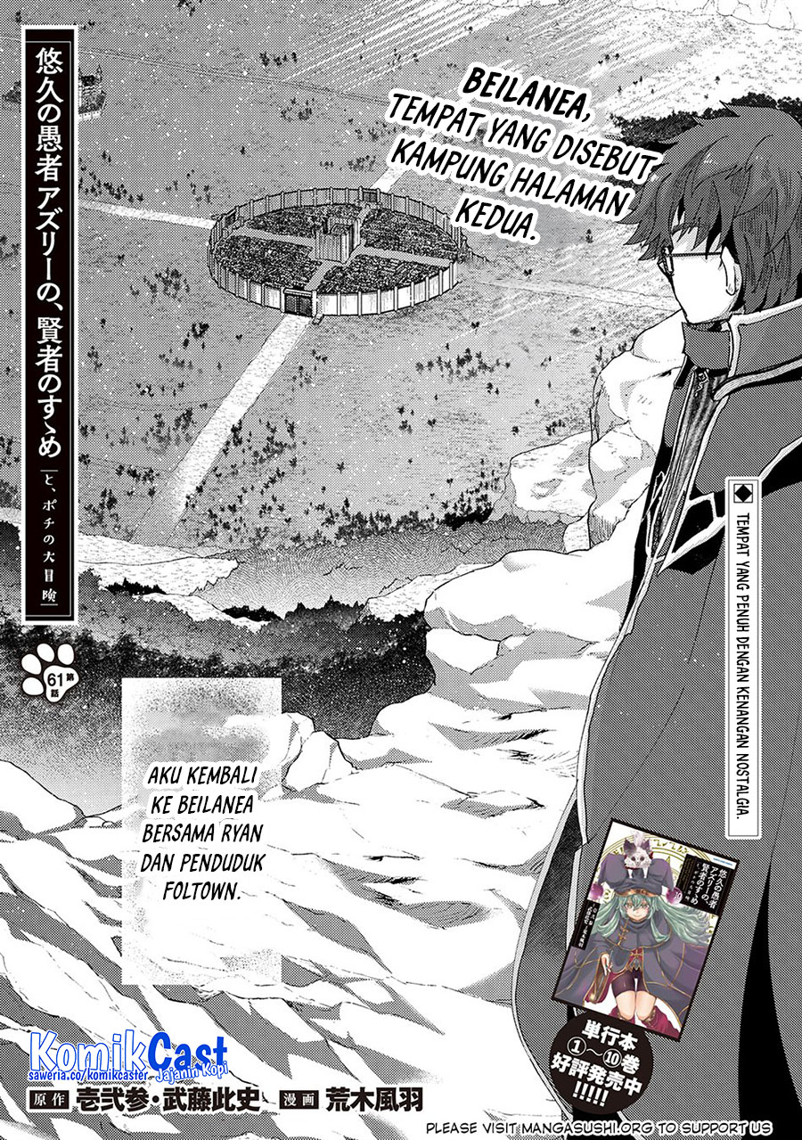 Yuukyuu no Gusha Asley no, Kenja no Susume Chapter 61 Bahasa Indonesia