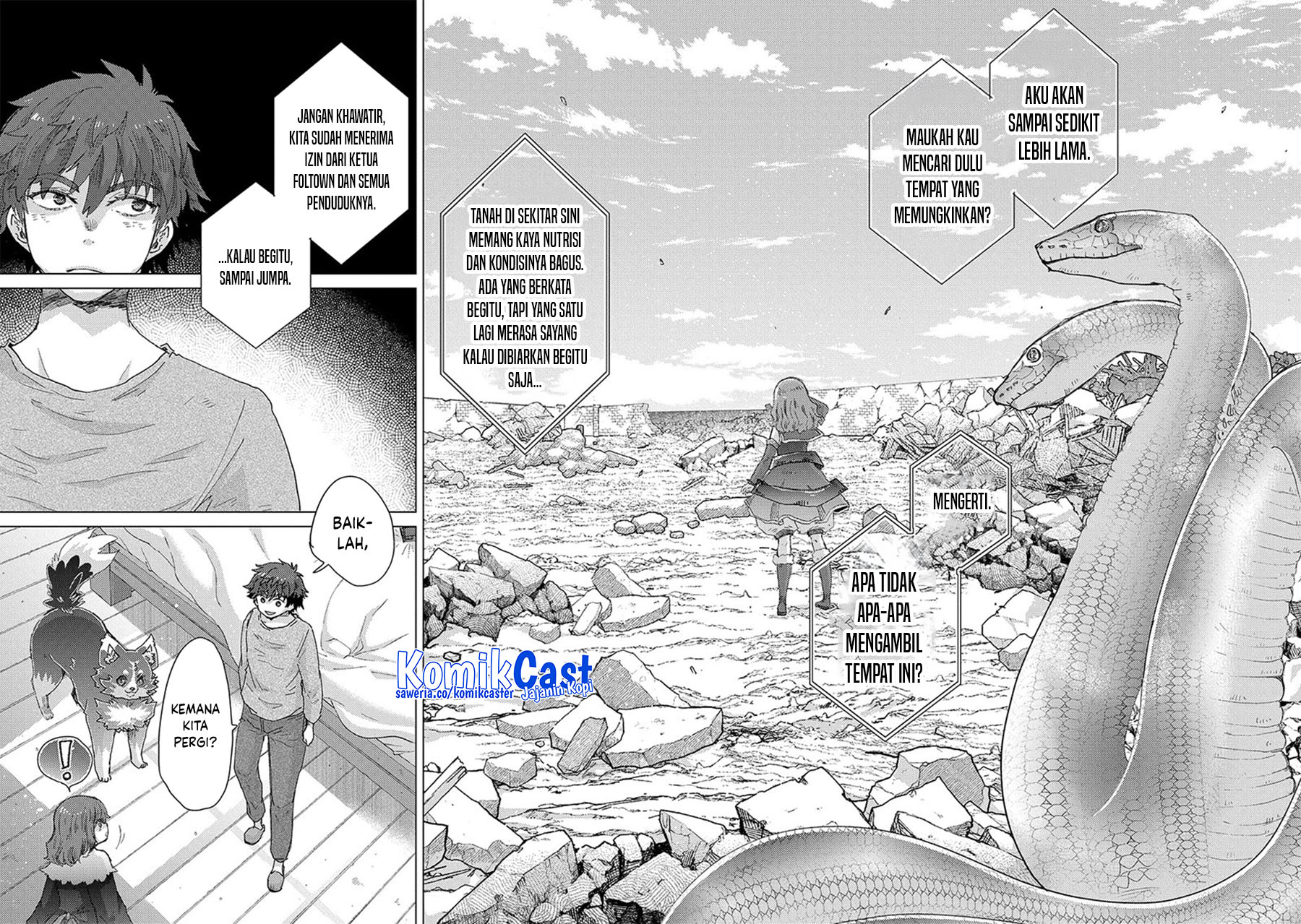 Yuukyuu no Gusha Asley no, Kenja no Susume Chapter 61 Bahasa Indonesia