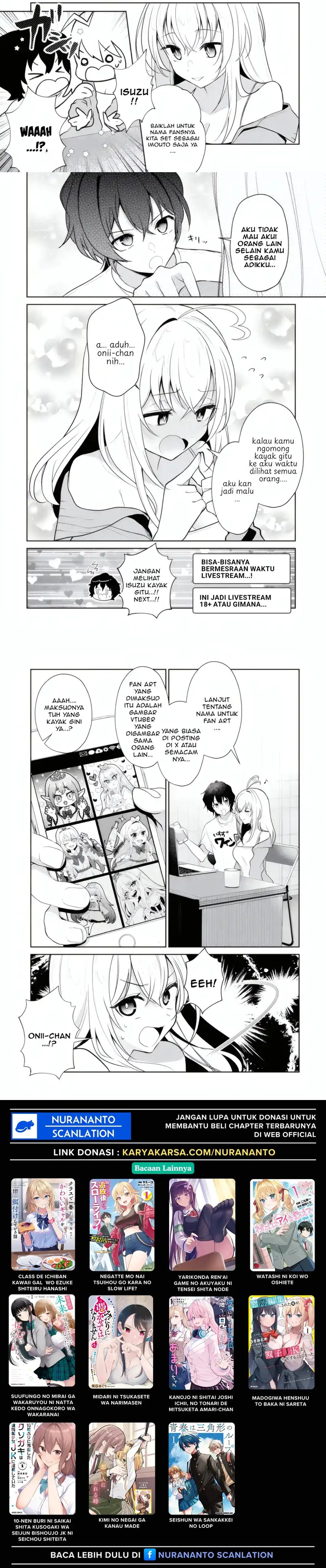 Yuumei VTuber no Ani Dakedo Nazeka Ore ga Yuumei ni Natteita chapter 15