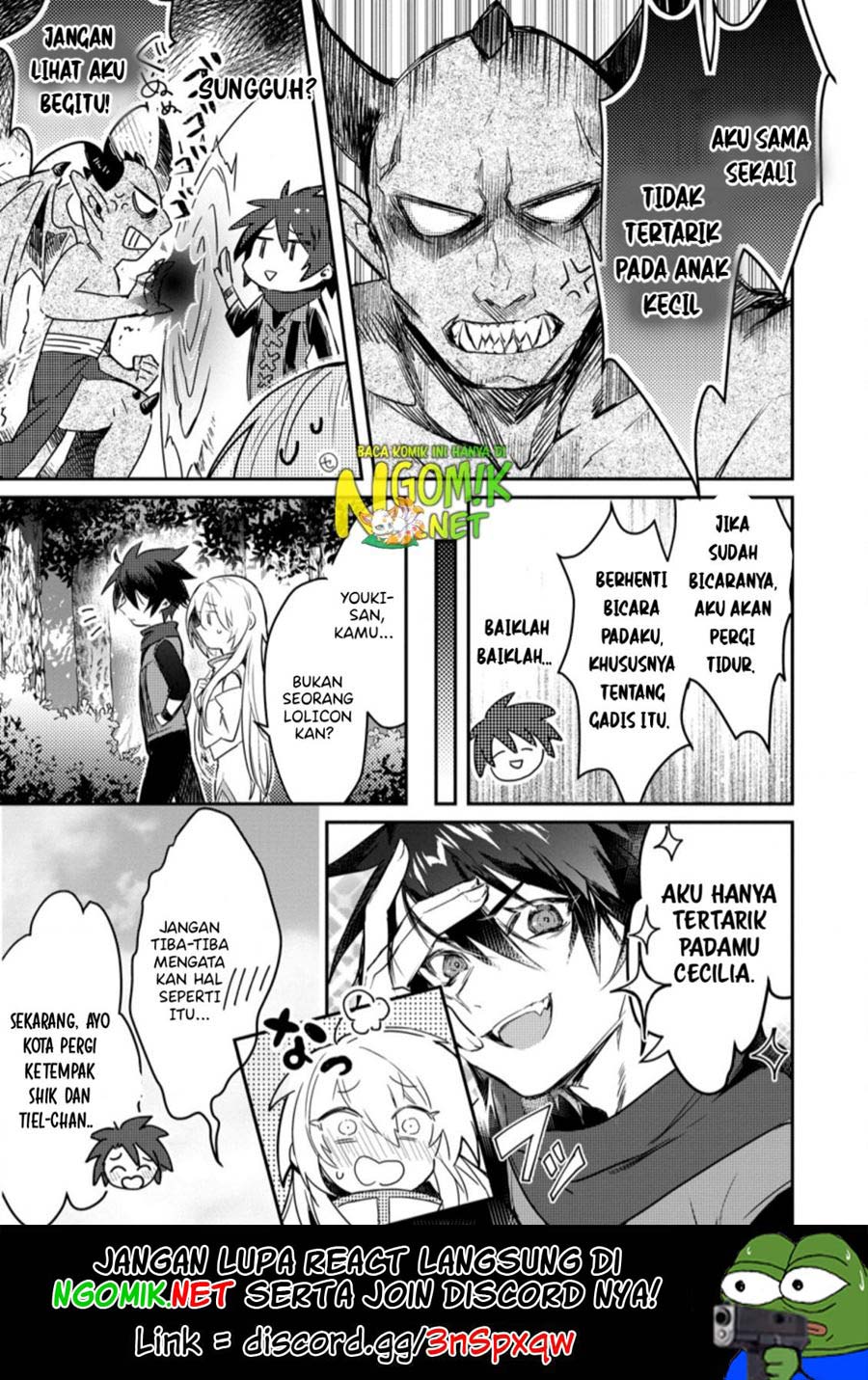 Yuusha Party ni Kawaii Ko ga Ita no de, Kokuhaku Shite Mita Chapter 05.3 Bahasa Indonesia