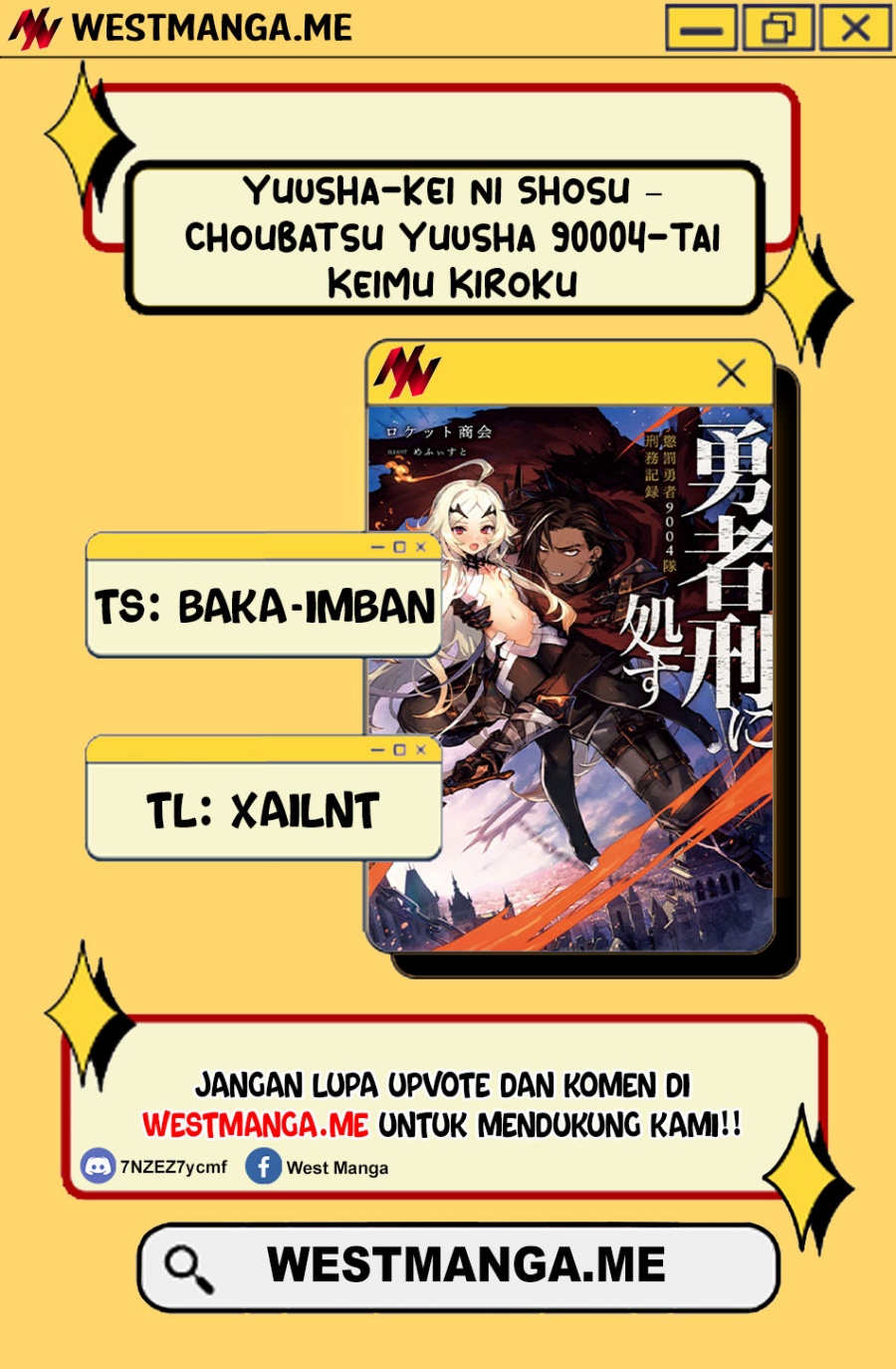 Yuusha Kei ni Shosu: Choubatsu Yūsha 9004-tai Keimu Kiroku Chapter 12 Bahasa Indonesia