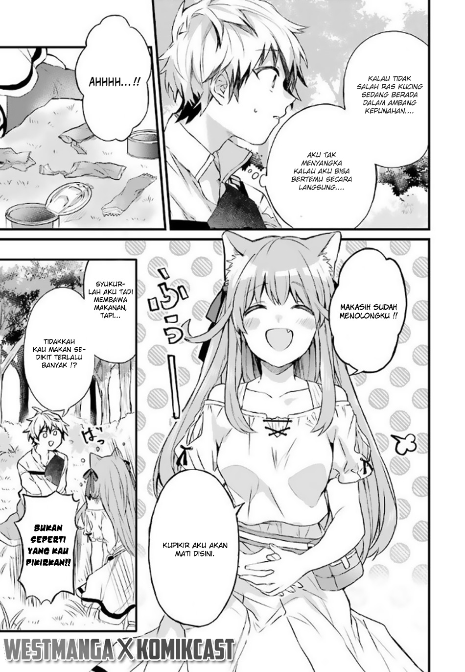 Yuusha Party wo Tsuihou Sareta Beast Tamer, Saikyou Shuzoku Nekomimi Shojo to Deau Chapter 02 Bahasa Indonesia