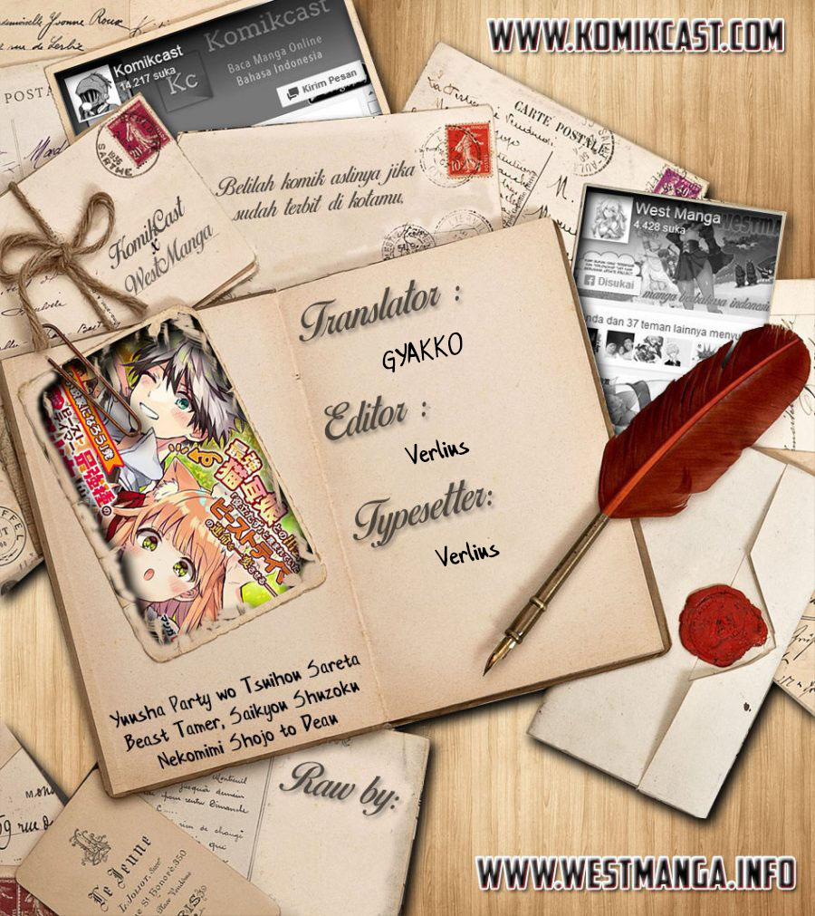 Yuusha Party wo Tsuihou Sareta Beast Tamer, Saikyou Shuzoku Nekomimi Shojo to Deau Chapter 25 Bahasa Indonesia