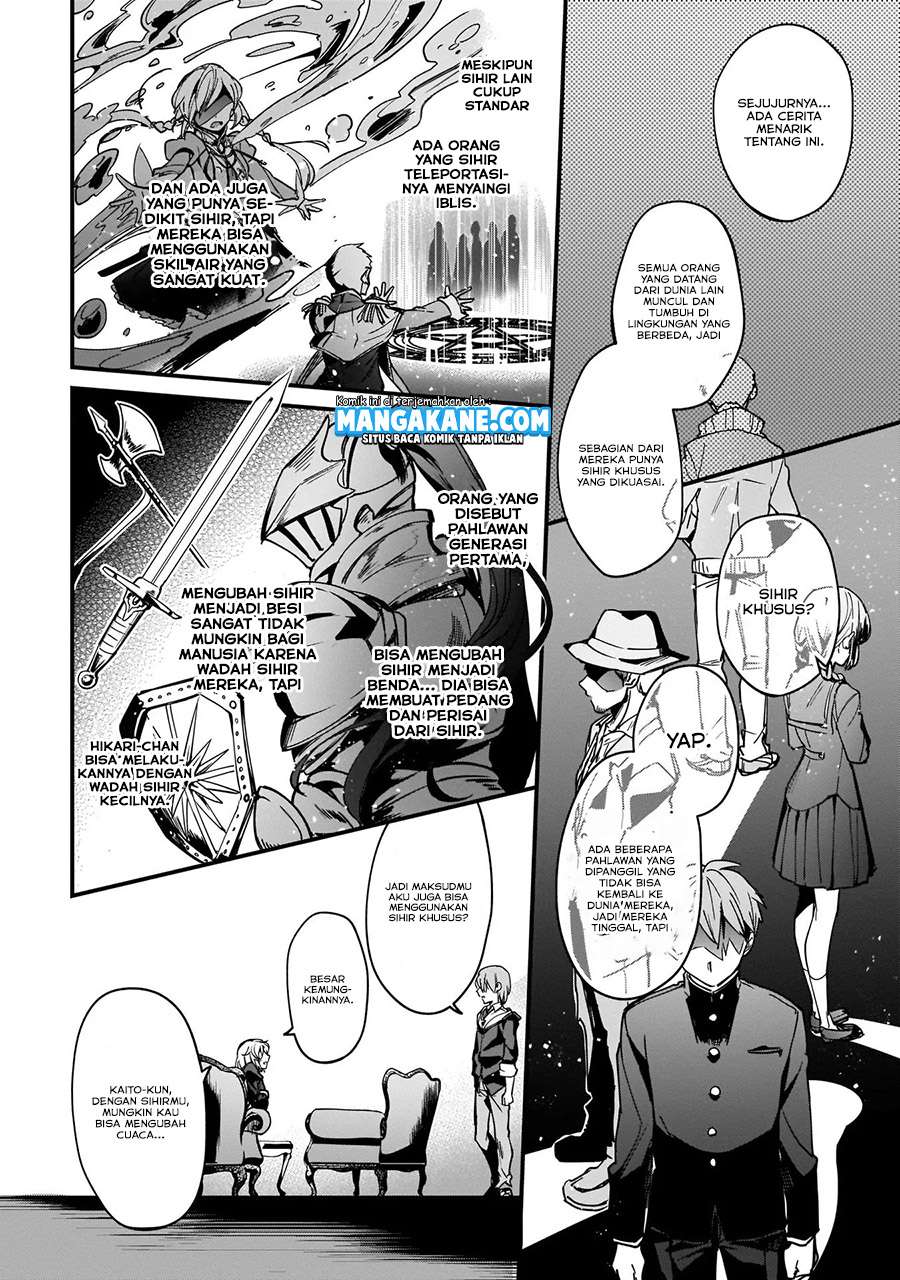 Yuusha Shoukan ni Makikomareta kedo, Isekai wa Heiwa deshita chapter 8