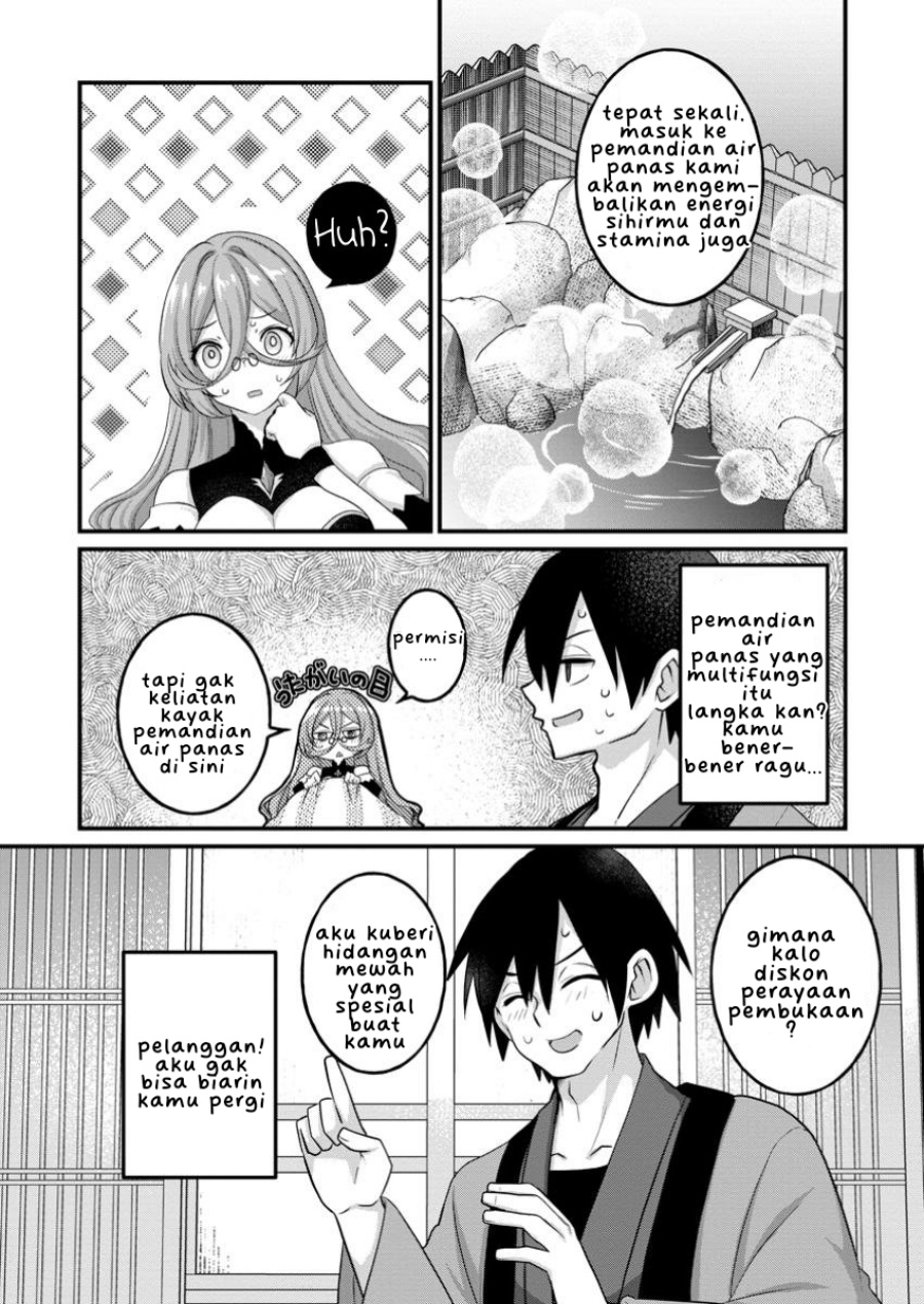 Zecchou Skill “Onsen Souzou” de Yukemuri Harem wo Kizuku made ~Hensei ga Todokottara Soku Dorei no Isekai Tensei! Akaji Ryokan Saiken Keikaku~ chapter 2