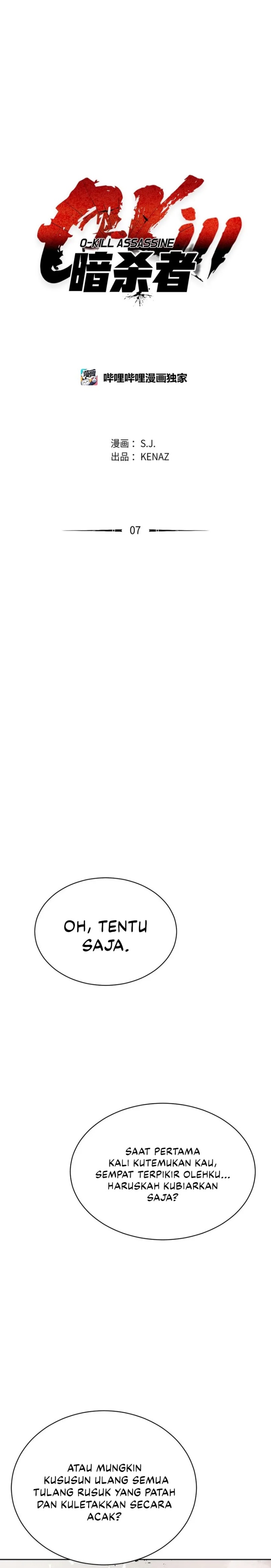 Zero Kill Assassin Chapter 07 Bahasa Indonesia