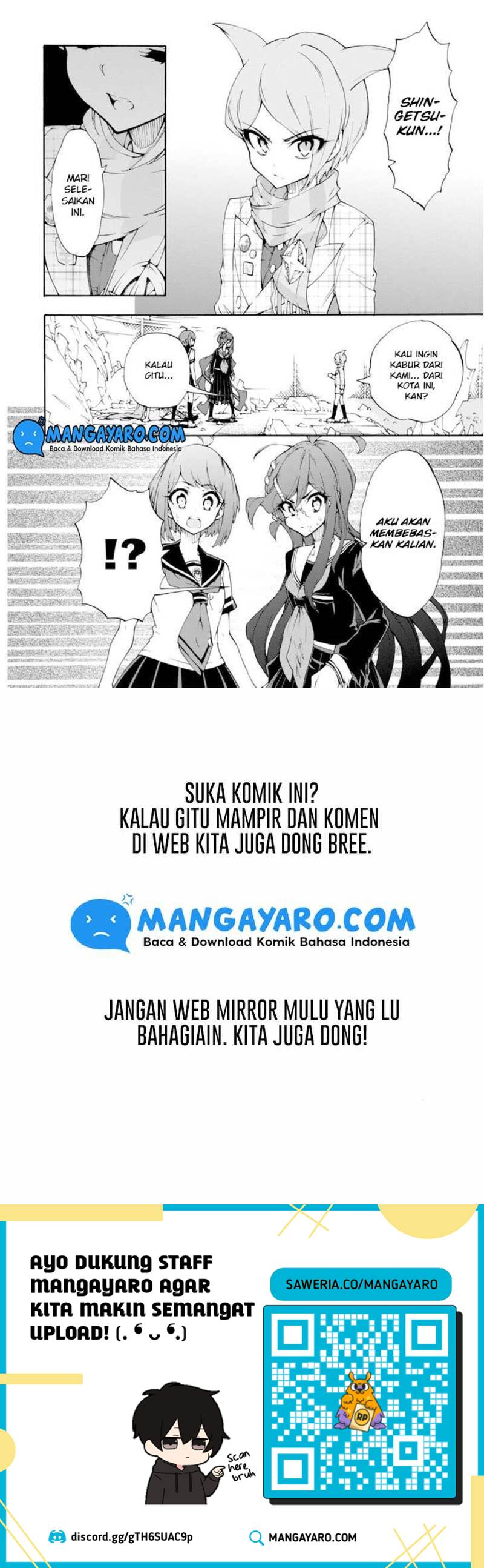 Zettai Zetsubou Shoujo – Danganronpa Another Episode – Genocider Mode Chapter 06 Bahasa Indonesia