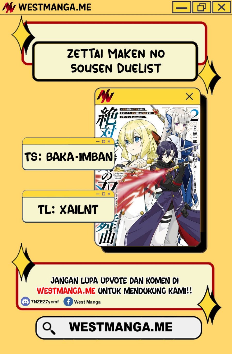 Zettai Maken no Duelist chapter 22