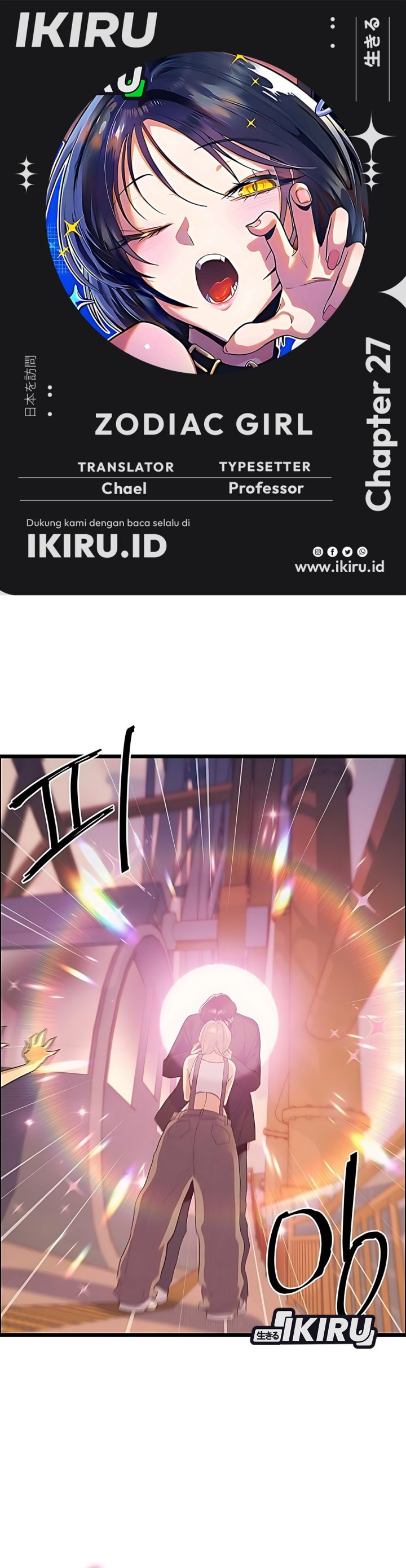 Zodiac Girl Chapter 27 Bahasa Indonesia