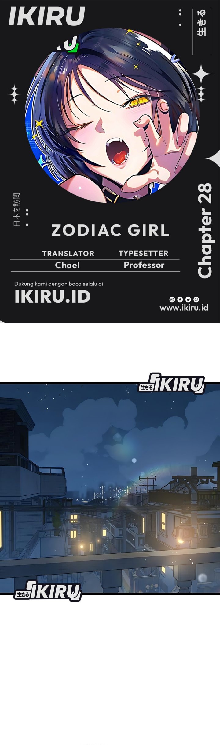 Zodiac Girl Chapter 28 Bahasa Indonesia