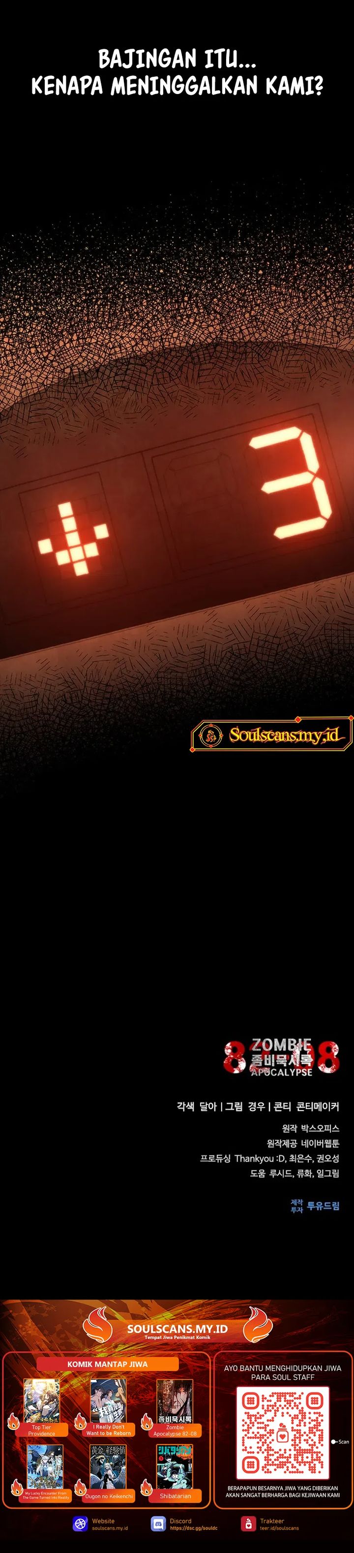 Zombie Apocalypse 82-08 Chapter 87 Bahasa Indonesia