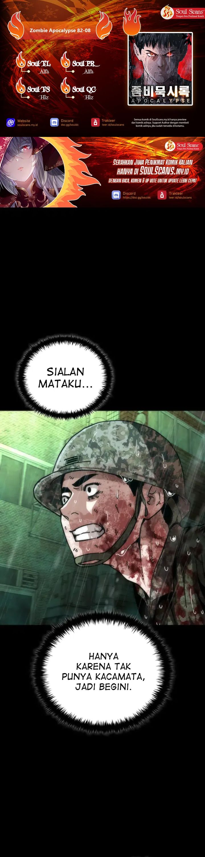 Zombie Apocalypse 82-08 Chapter 91 Bahasa Indonesia